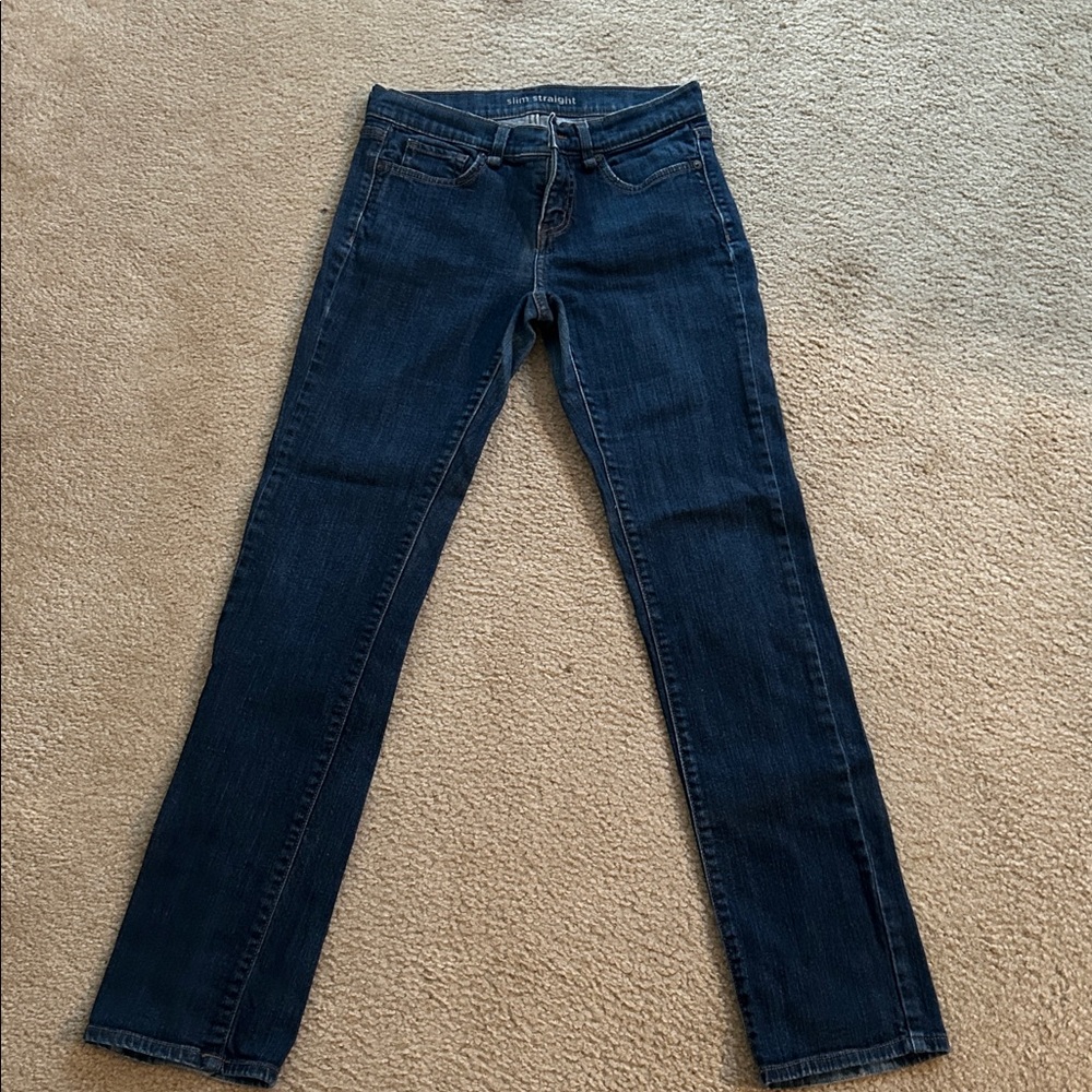 JCPenney Light Blue Slim Straight Denim